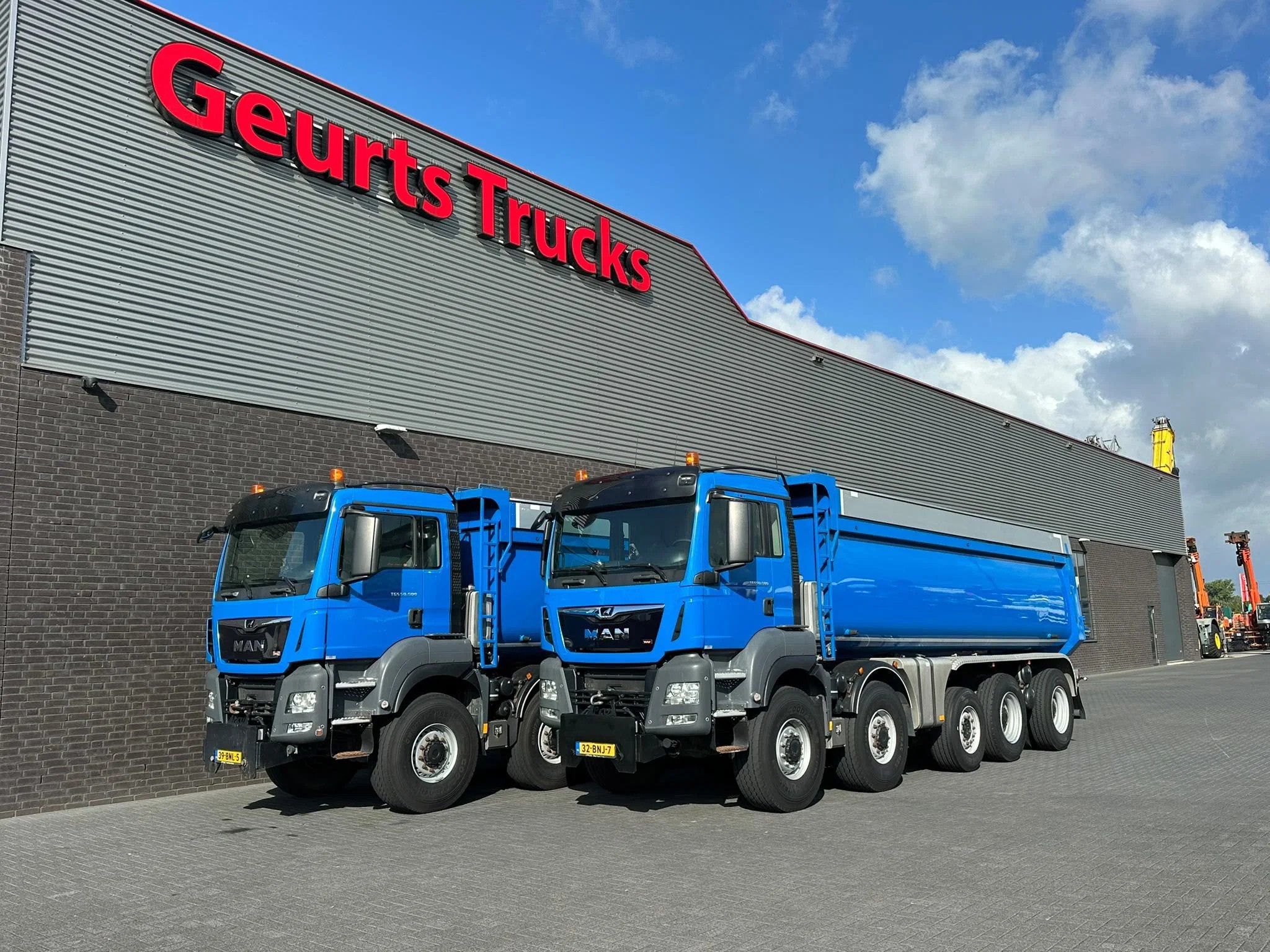 MAN TGS 50.500 10X8 BLH WSA KIPPER MET AFDEKKLEPPEN, Achat, Euro 6, 2 places, MAN