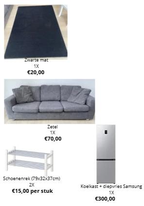 meubels, Huis en Inrichting, Complete inboedels, Ophalen