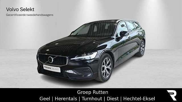 Volvo V60 B3 AUT Core, Auto's, Automaat, 1969 cc, Zwart, Hybride Elektrisch/Benzine