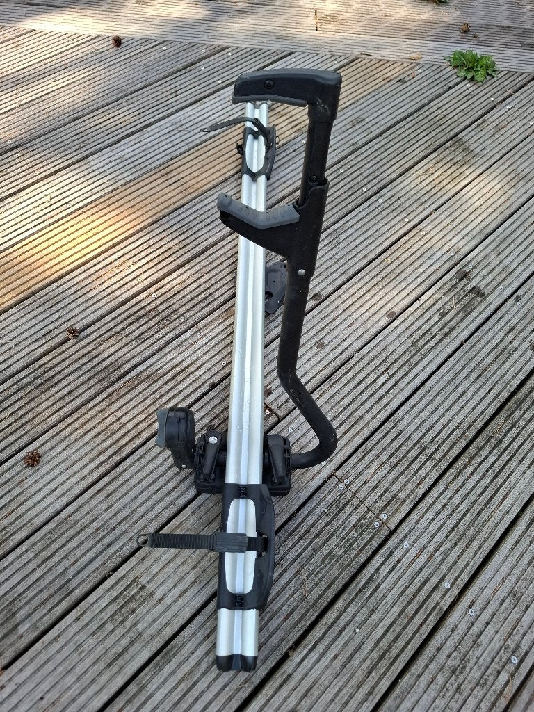 Porte-vélos de toit universel alu rainure en T- BMW original, Enlèvement, Utilisé