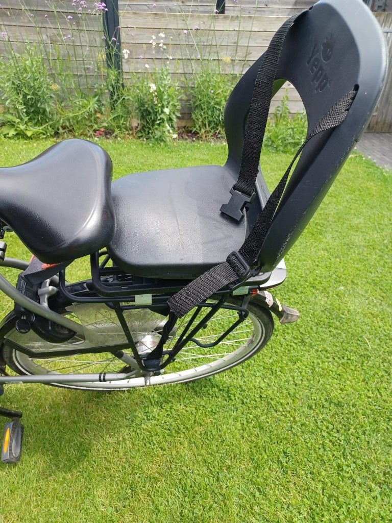 Thule Yepp junior fietsstoeltje, Fietsen en Brommers, Ophalen, Achterzitje, Yepp (Thule), 15 t/m 36 kg