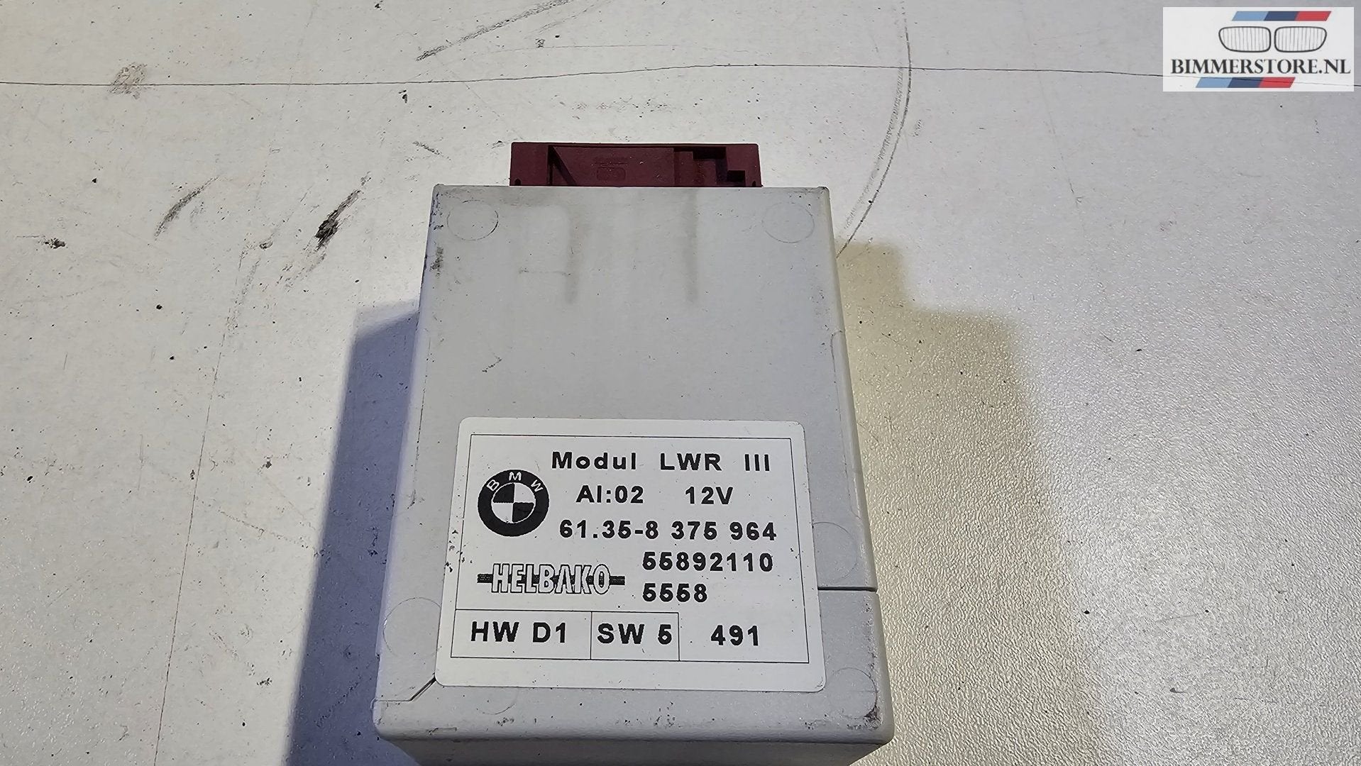 Koplamp Aim module LWR 3 BMW 5 / 7 / X5 / E39 E38 E53 613583, -, Origine de la pièce connue, Utilisé, -