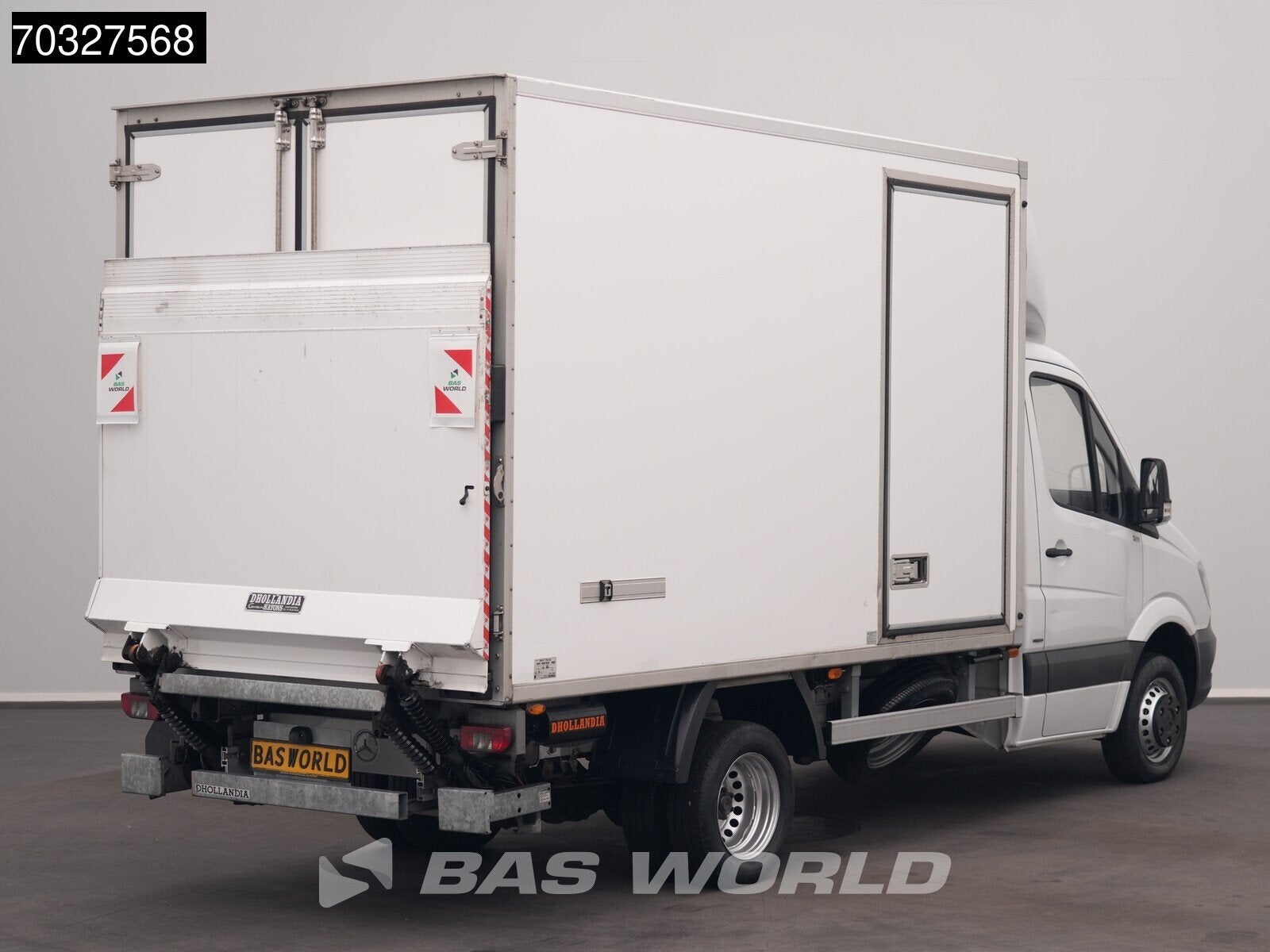 Mercedes Sprinter 516 CDI Laadklep Zijdeur FRC Koelwagen The, Auto's, Bestelwagens en Lichte vracht, Stof, Gebruikt, Euro 6, 4 cilinders