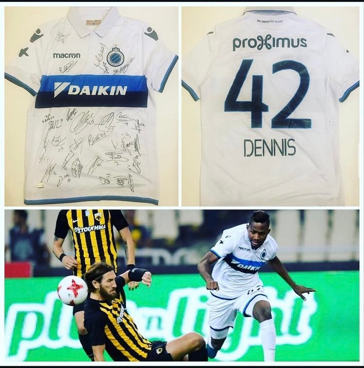 Match worn Club Brugge shirt, Tickets en Kaartjes