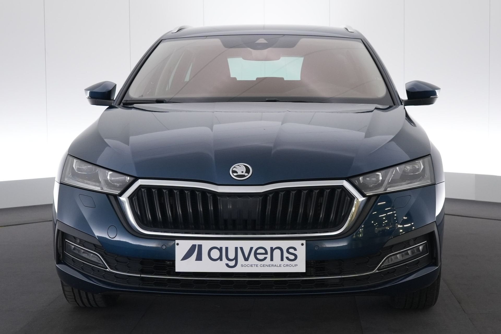 (1YWU981) SKODA OCTAVIA COMBI, Auto's, Skoda, Voorwielaandrijving, Stof, Blauw, Bedrijf