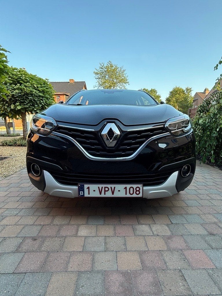 Renault Kadjar 1.3 TCe S-Edition 75.000km Pano Apple Carplay, Auto's, Renault, Voorwielaandrijving, Leder en Stof, Zwart, 5 deurs
