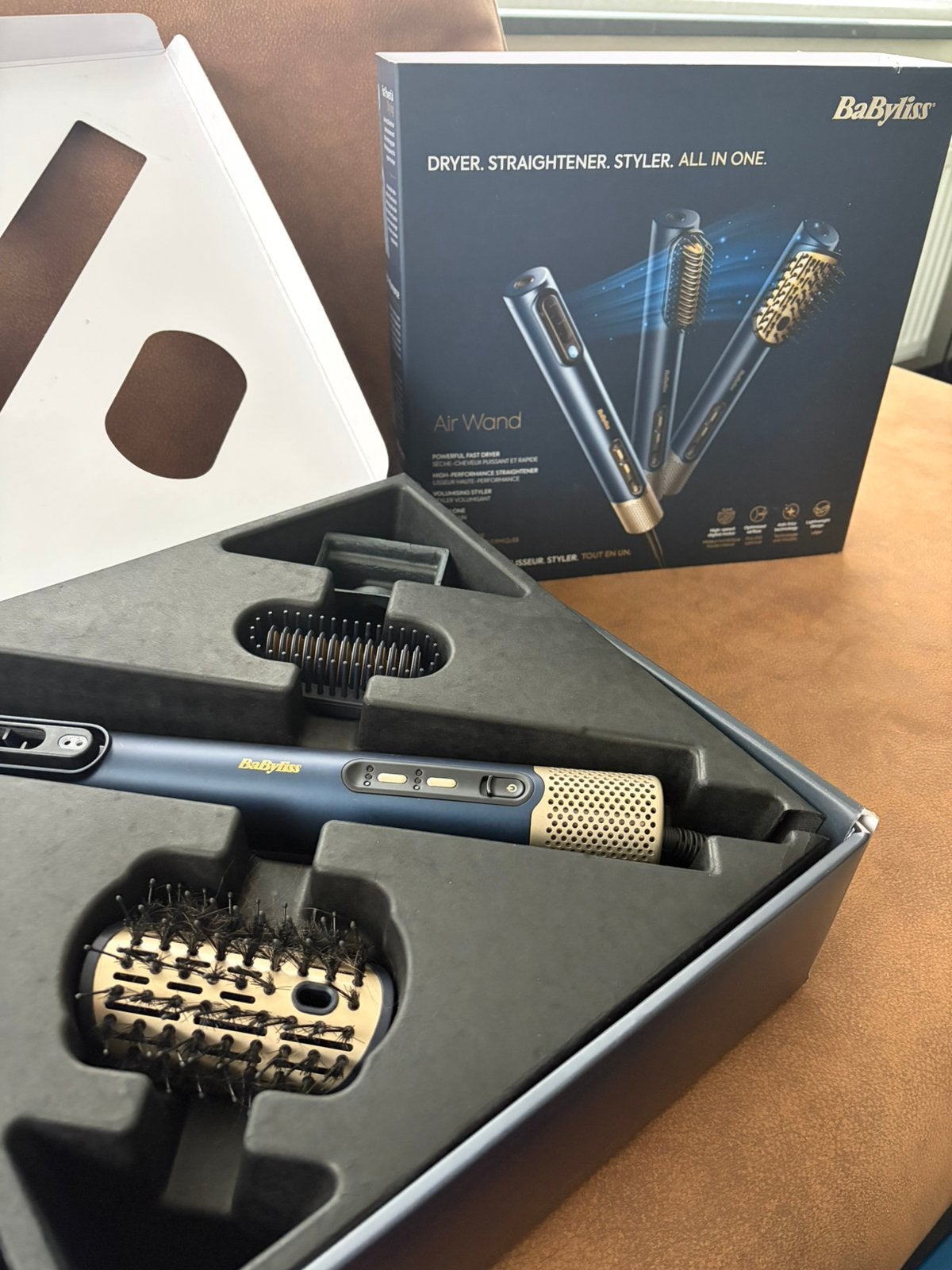 Baguette à air BaByliss AS6550E 3-en-1, Enlèvement ou Envoi, Comme neuf, Sèche-cheveux