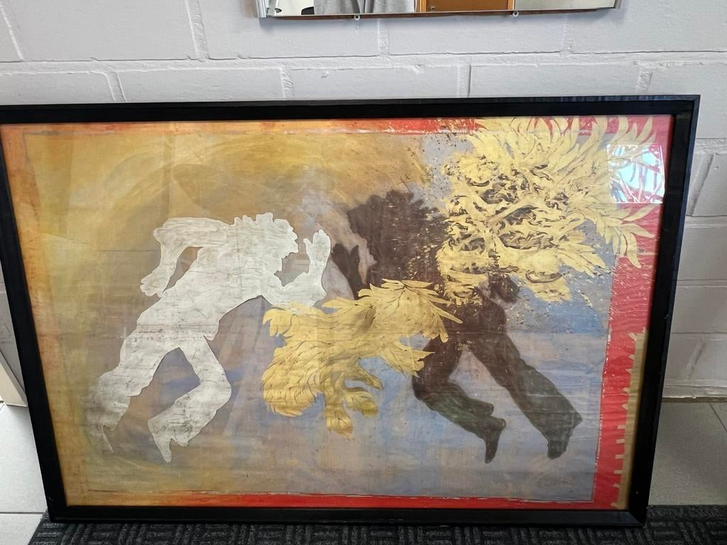 Kunstwerk michael Buthe, Ophalen