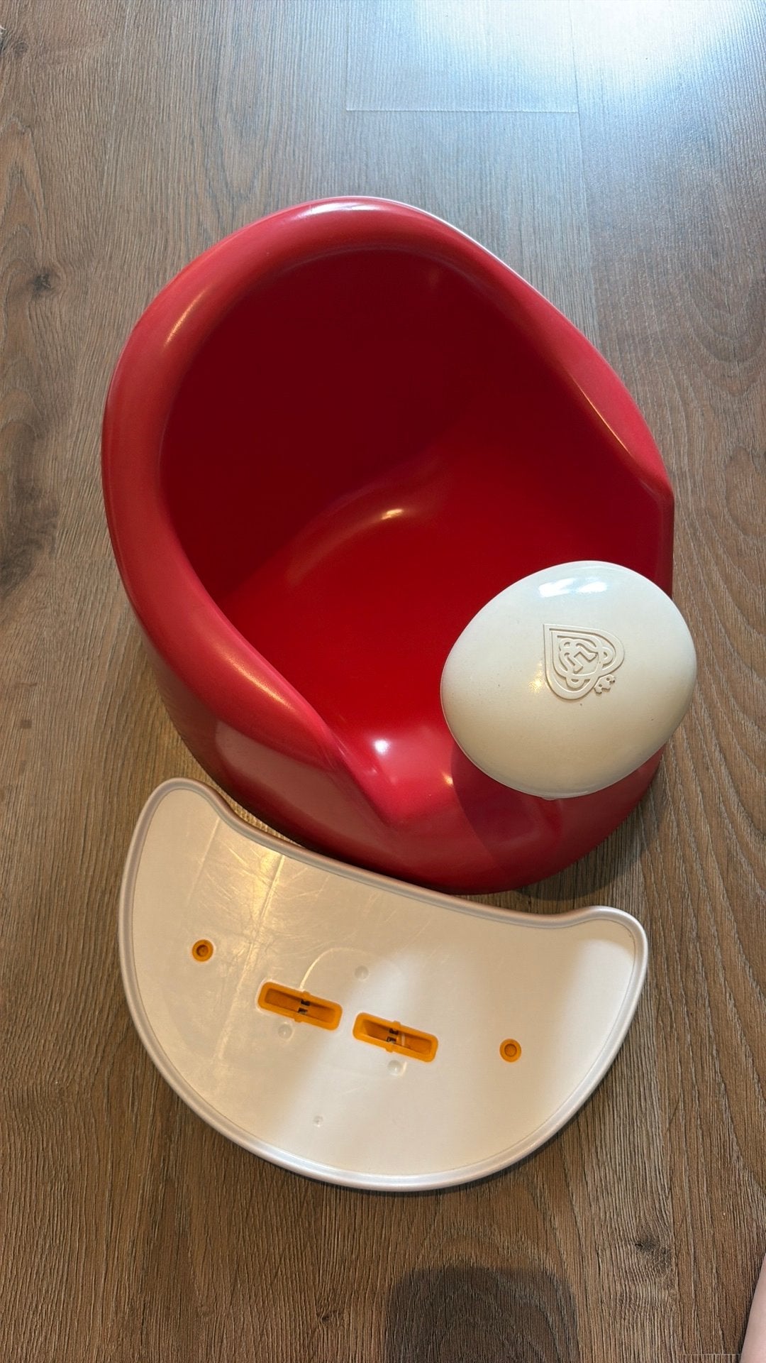 Bumbo seat rood, Kinderen en Baby's, Kinderspulletjes, Ophalen, Gebruikt