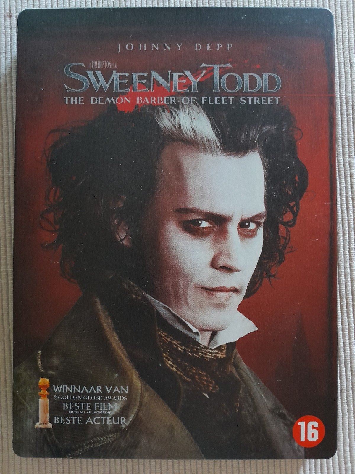 Sweeney Todd (steelcase), Enlèvement ou Envoi, Anglais, Horreur, À partir de 16 ans
