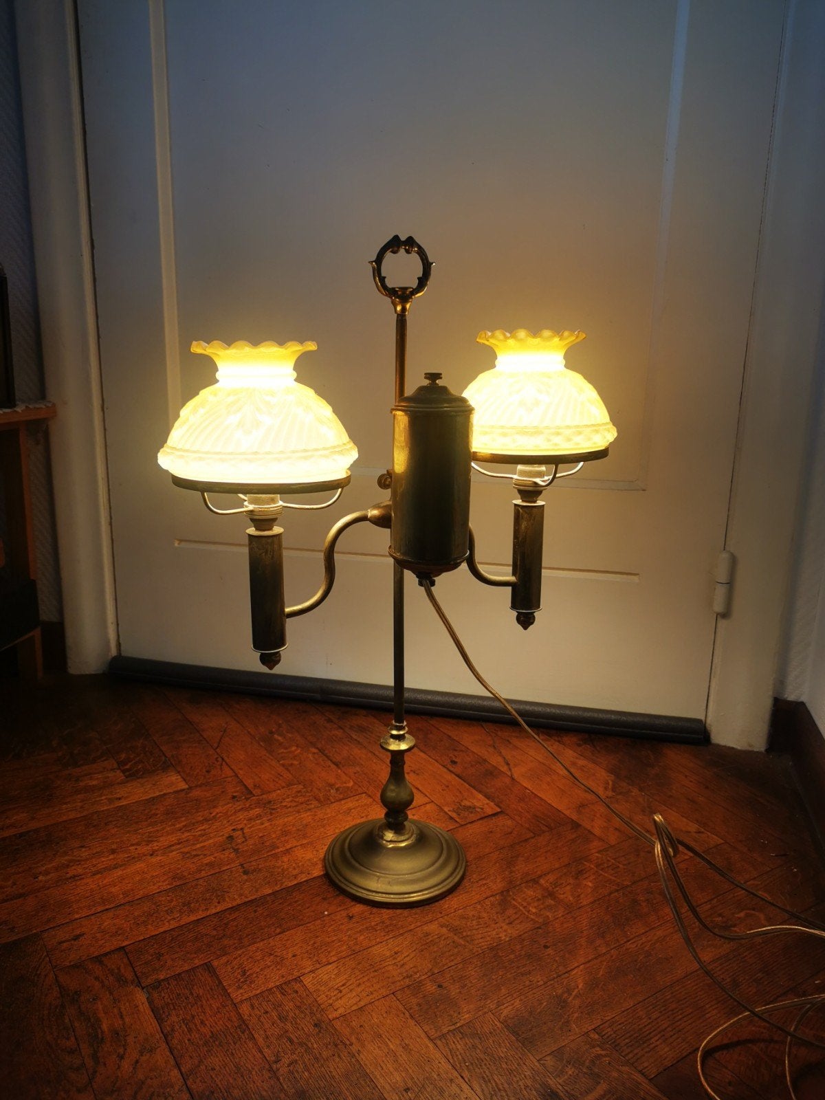 Lampe Quinquet double, Enlèvement