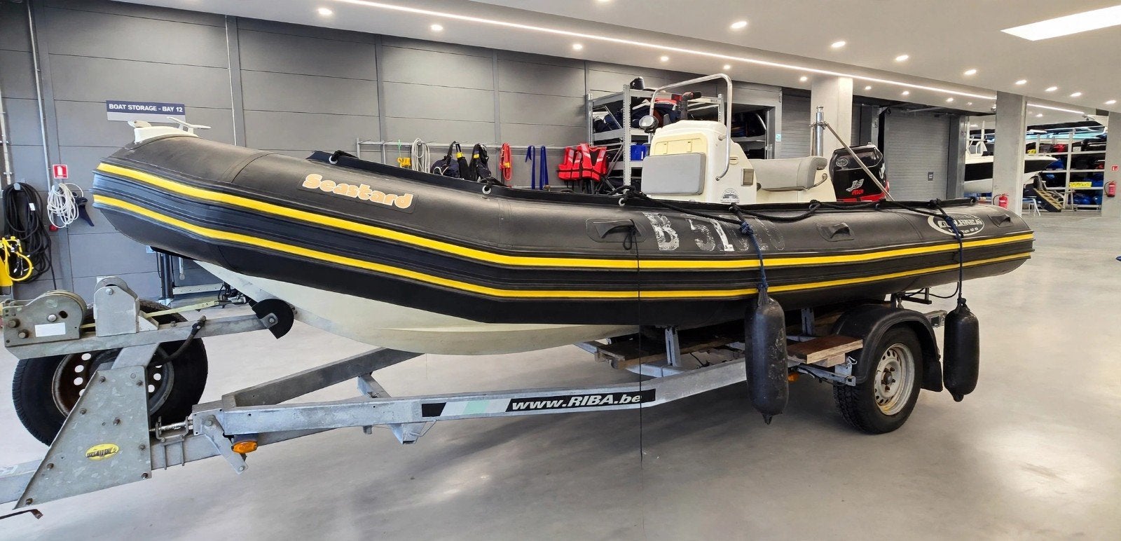 Semi-rigide Bombard 550 SP Explorer 90cv 2 temps 2011, Ophalen, Trailer