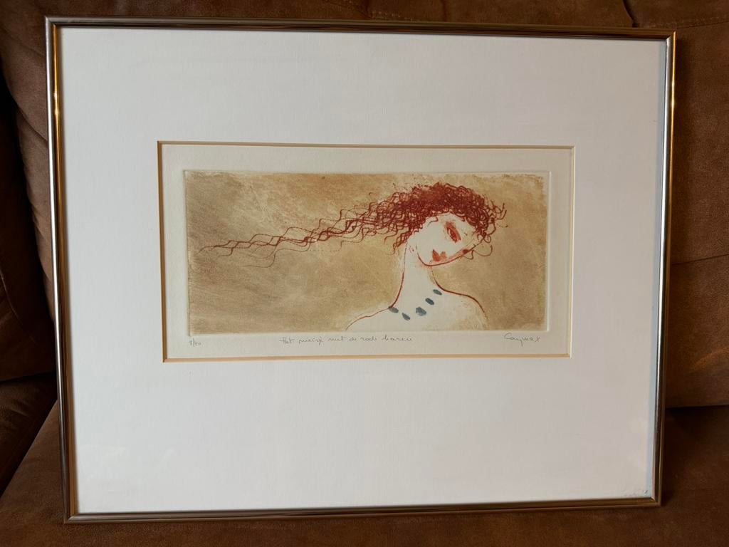 Katrien Caymax - grafiek, Antiek en Kunst, Kunst | Litho's en Zeefdrukken, Ophalen