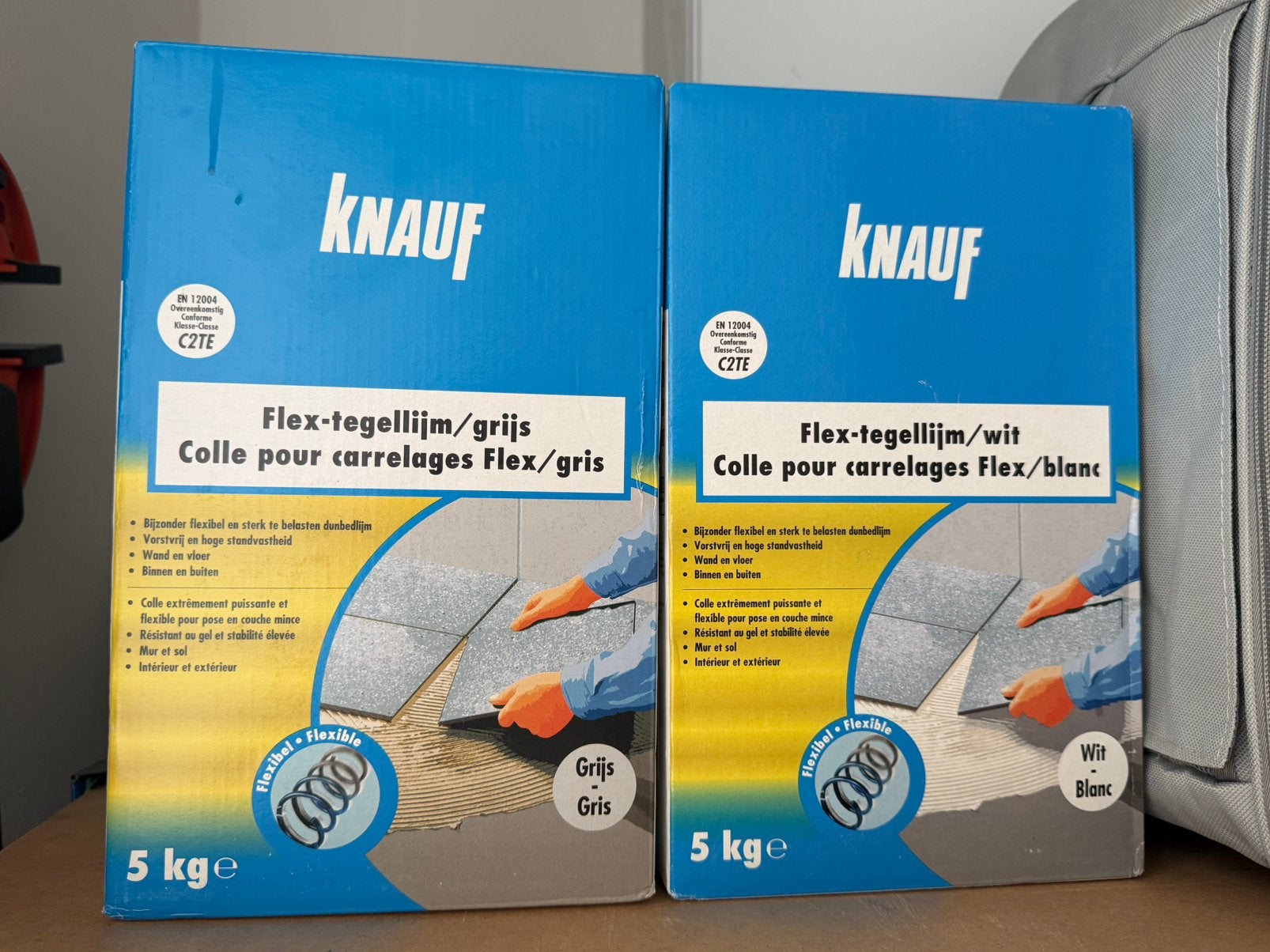 tegellijm Flex van Knauf, Doe-het-zelf en Bouw, Ophalen, Nieuw
