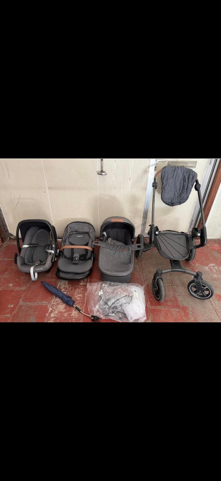 3-1 maxi-cosi, Kinderen en Baby's, Ophalen, Gebruikt, Kinderwagen, Maxi-Cosi
