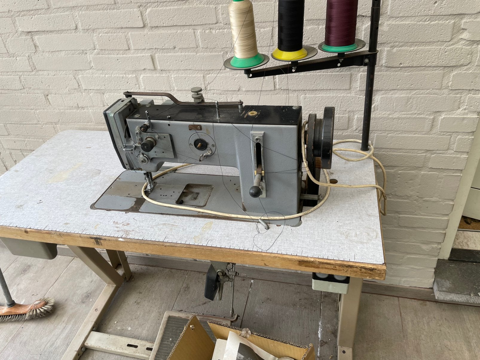 Durkopp 267-373  industrieel, Hobby en Vrije tijd, Gebruikt, Naaimachine, Industrieel, Ophalen