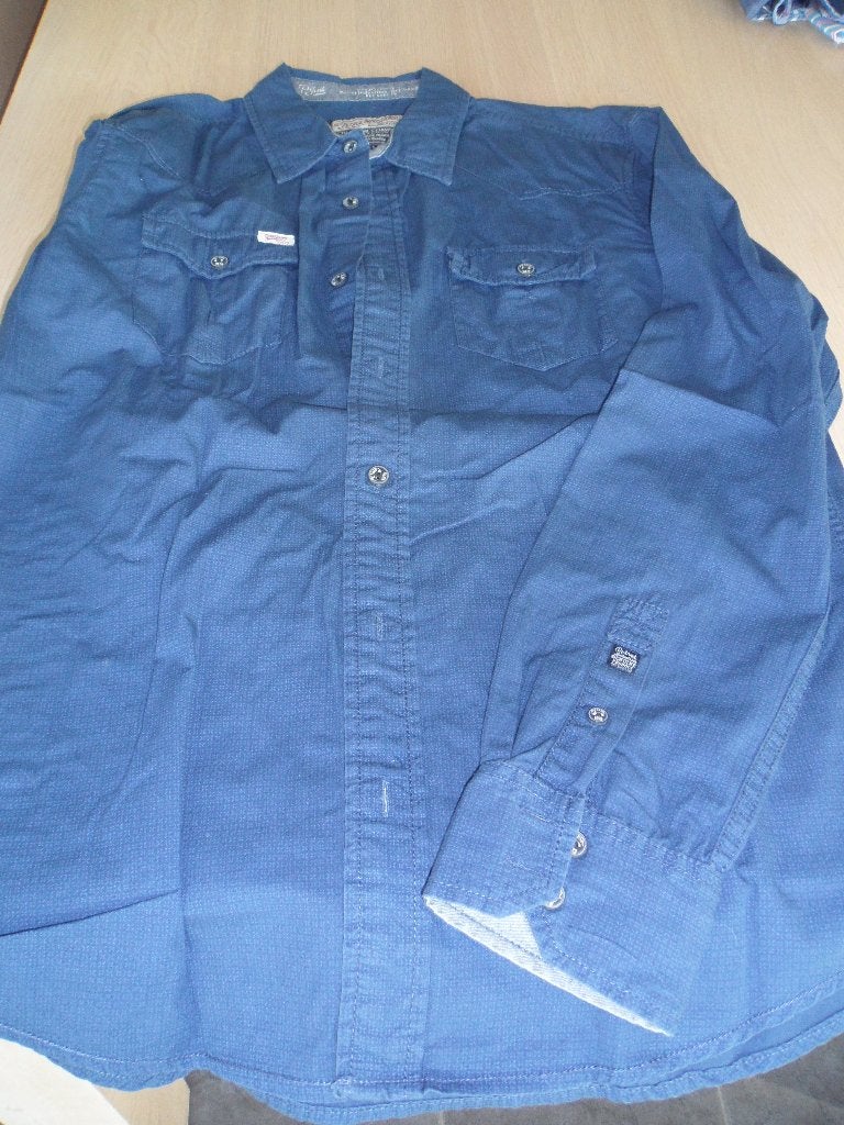 herenhemd, Kleding | Heren, Ophalen, Gedragen, Blauw