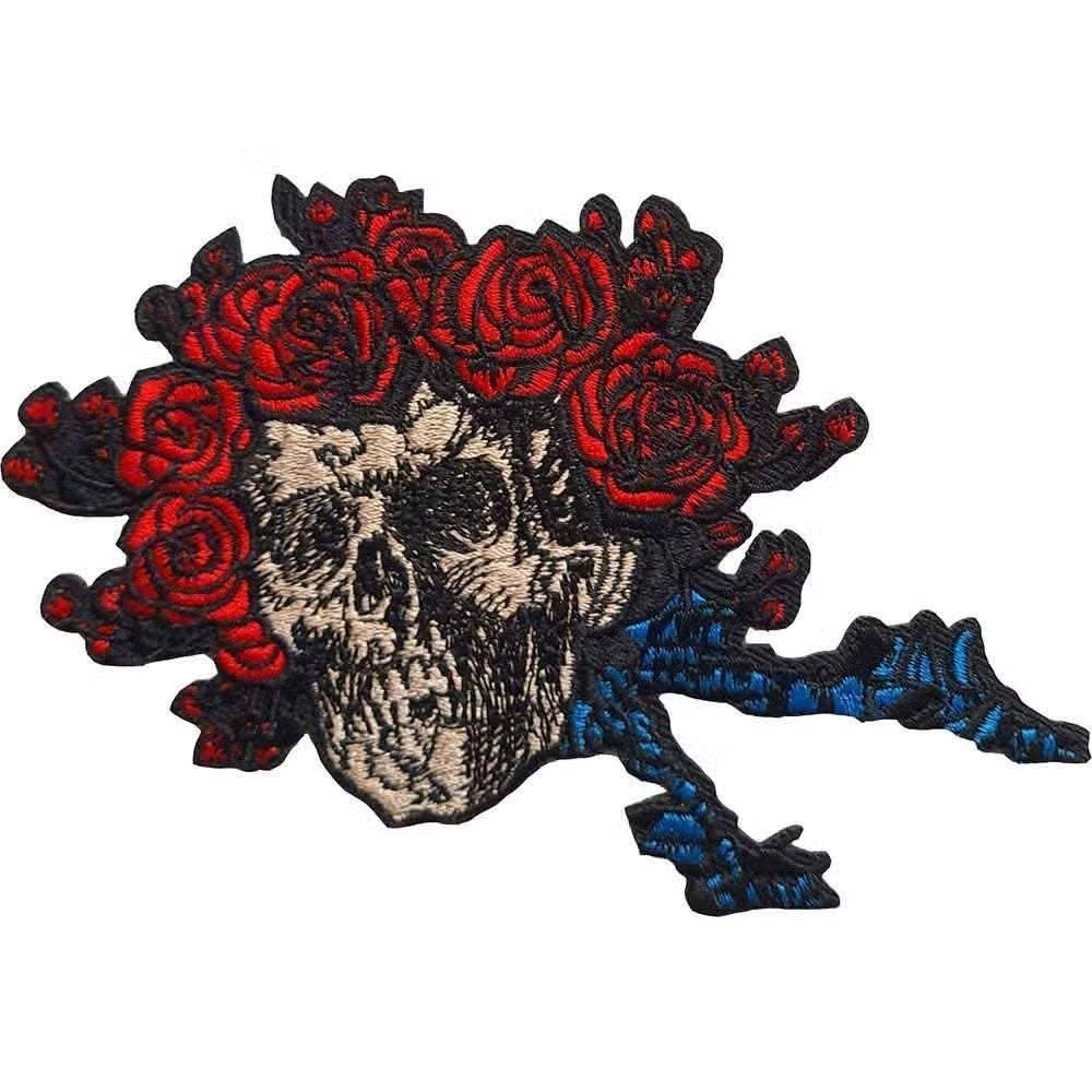 Grateful Dead - Bertha Skull - Patch officiële merchandise, Verzamelen, Ophalen of Verzenden, Nieuw