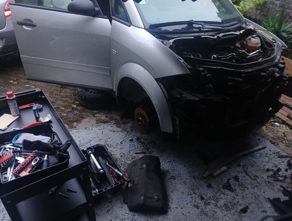 Aile avant droit Porte droit audi a2, Gebruikt, Voor, Deur, Audi