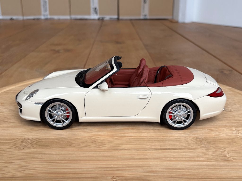 Porsche 911 997.2 cabrio creme wit 1:18 Norev nieuw in doos, Ophalen of Verzenden, Nieuw, Auto, Norev