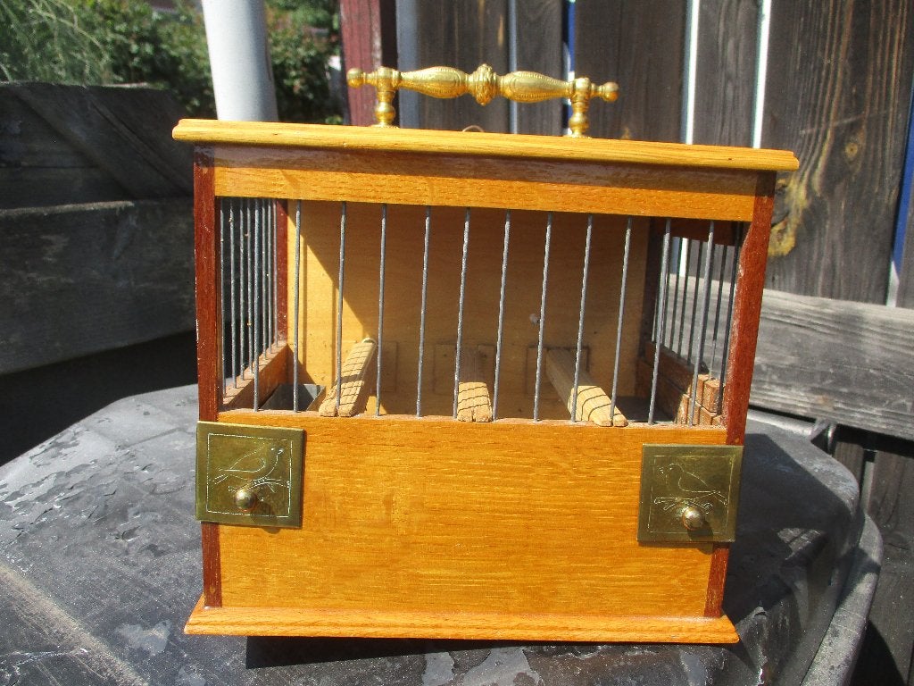 18 boekvink kooien  Z.G.A.N, Dieren en Toebehoren, Ophalen, Zo goed als nieuw, Hout, Vogelkooi