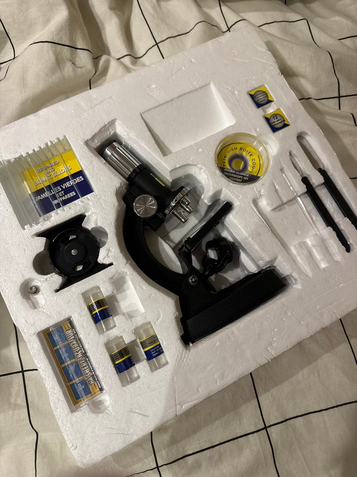 microscope ecolier, TV, Hi-fi & Vidéo, Enlèvement, Comme neuf