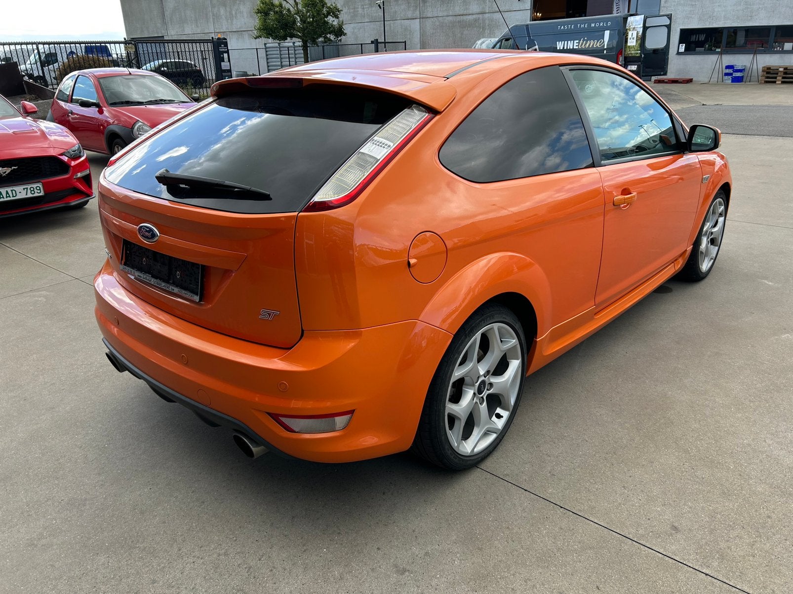 Ford Focus ST, Auto's, Ford, 4 zetels, Zwart, Overige kleuren, 2521 cc