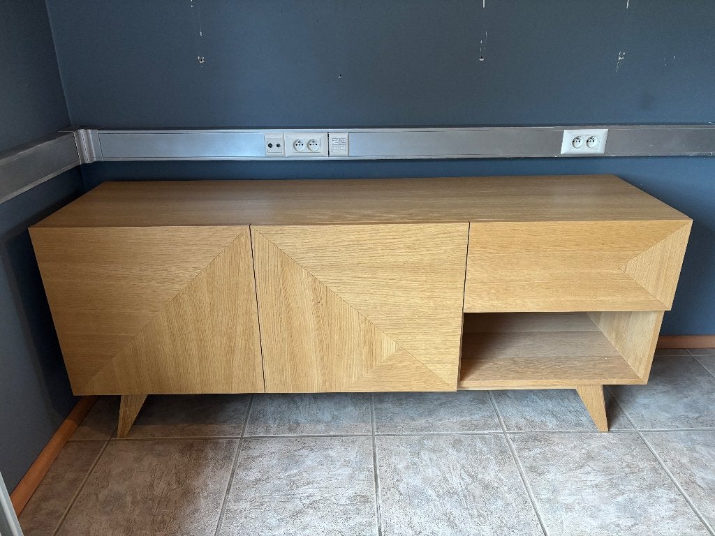 Dressoir (Scandinavisch), Ophalen, Gebruikt, 150 tot 200 cm, 25 tot 50 cm