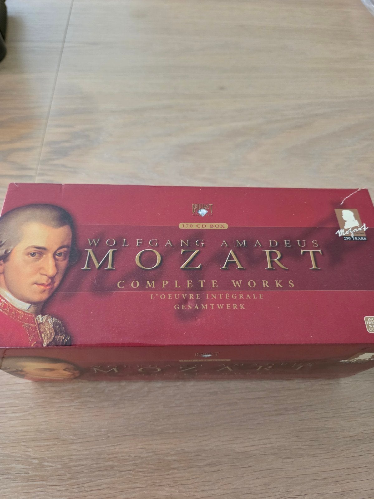 Mozart 170 cd-collectie., Cd's en Dvd's, Cassettebandjes, Ophalen of Verzenden