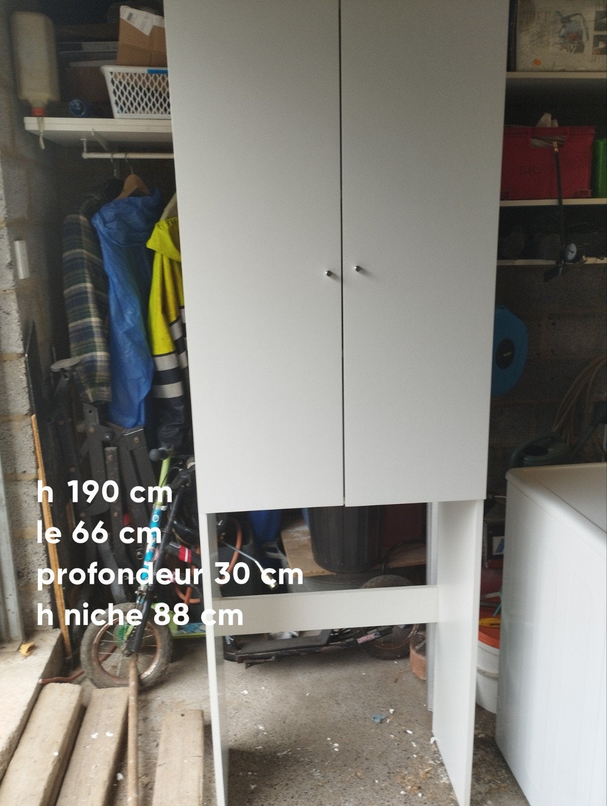 meuble pour machine à laver/séchoir, Enlèvement