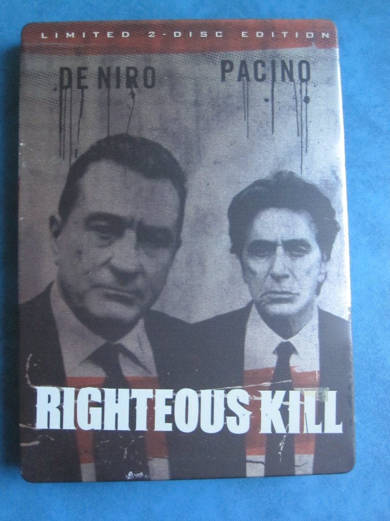 Righteous Kill (2007) 2 disc steelbook, Maffia en Misdaad, Engels, Nederlands, Ophalen of Verzenden