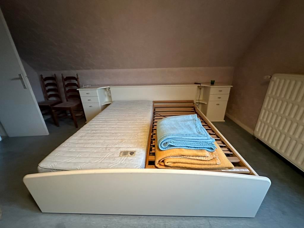 Bed te koop, Enlèvement, Utilisé, Deux personnes