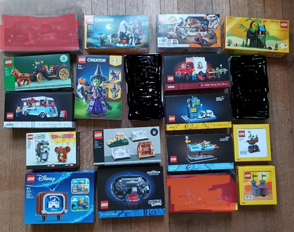 Lot Lego GWP Creator Icons Ideas Jurassic world scéllés, Neuf, Enlèvement ou Envoi, Lego, Ensemble complet