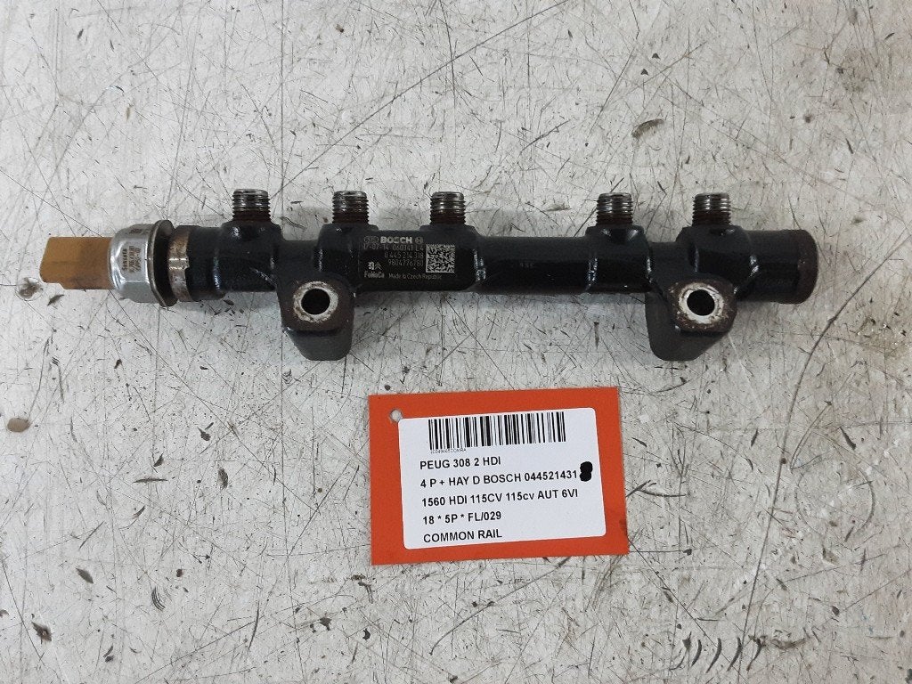 INJECTIEGALERIJ 308 (L3 / L8 / LB / LH / LP) (9804776780), Kontakt-peugeot@peugeot.com, Gebruikt, Peugeot Deutschland GmbH, Bahnhofsplatz
65423  Rüsselsheim, DE