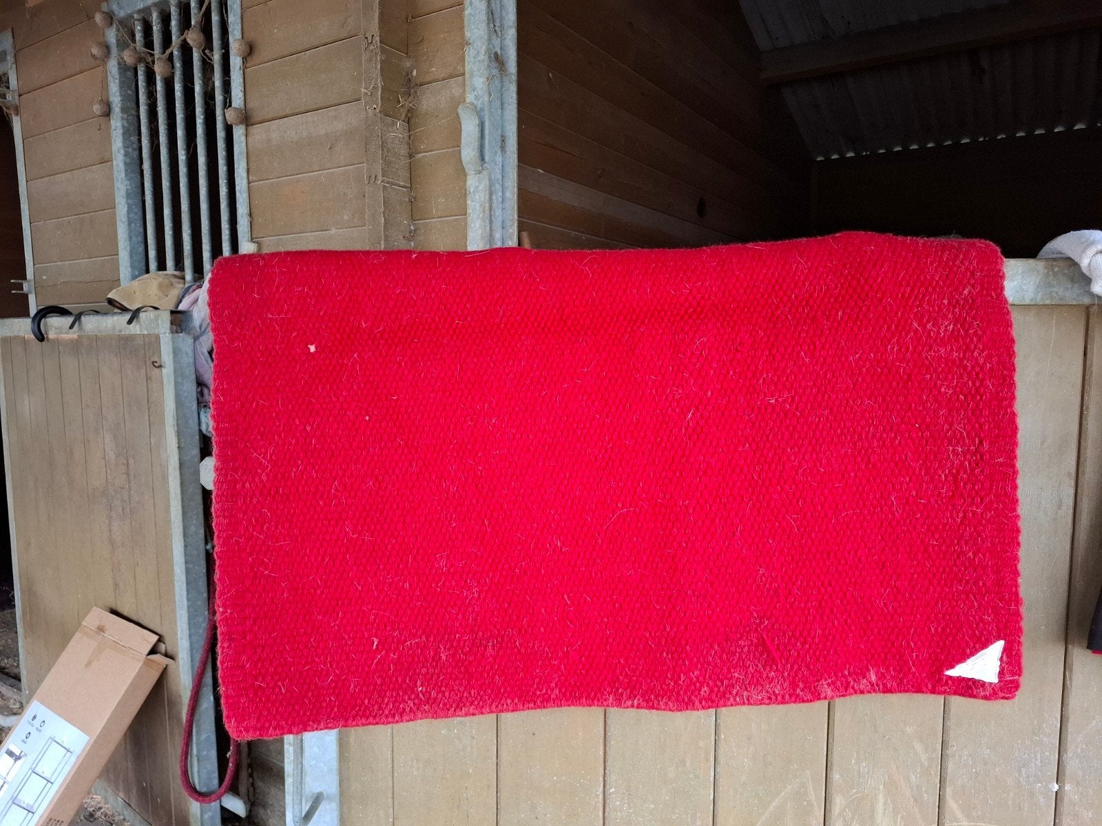 rode mayatex western blanket, Dieren en Toebehoren, Paarden en Pony's | Dekens en Dekjes, Ophalen of Verzenden, Zo goed als nieuw