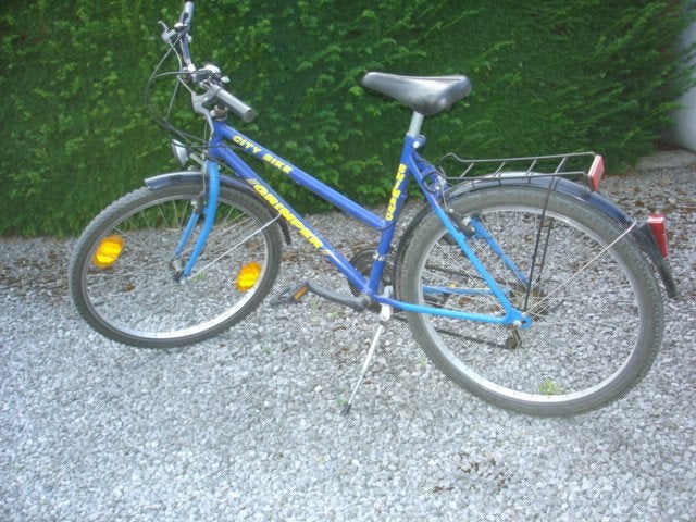 Damesfiets city bike, Gebruikt, Velgrem, Versnellingen, Ophalen
