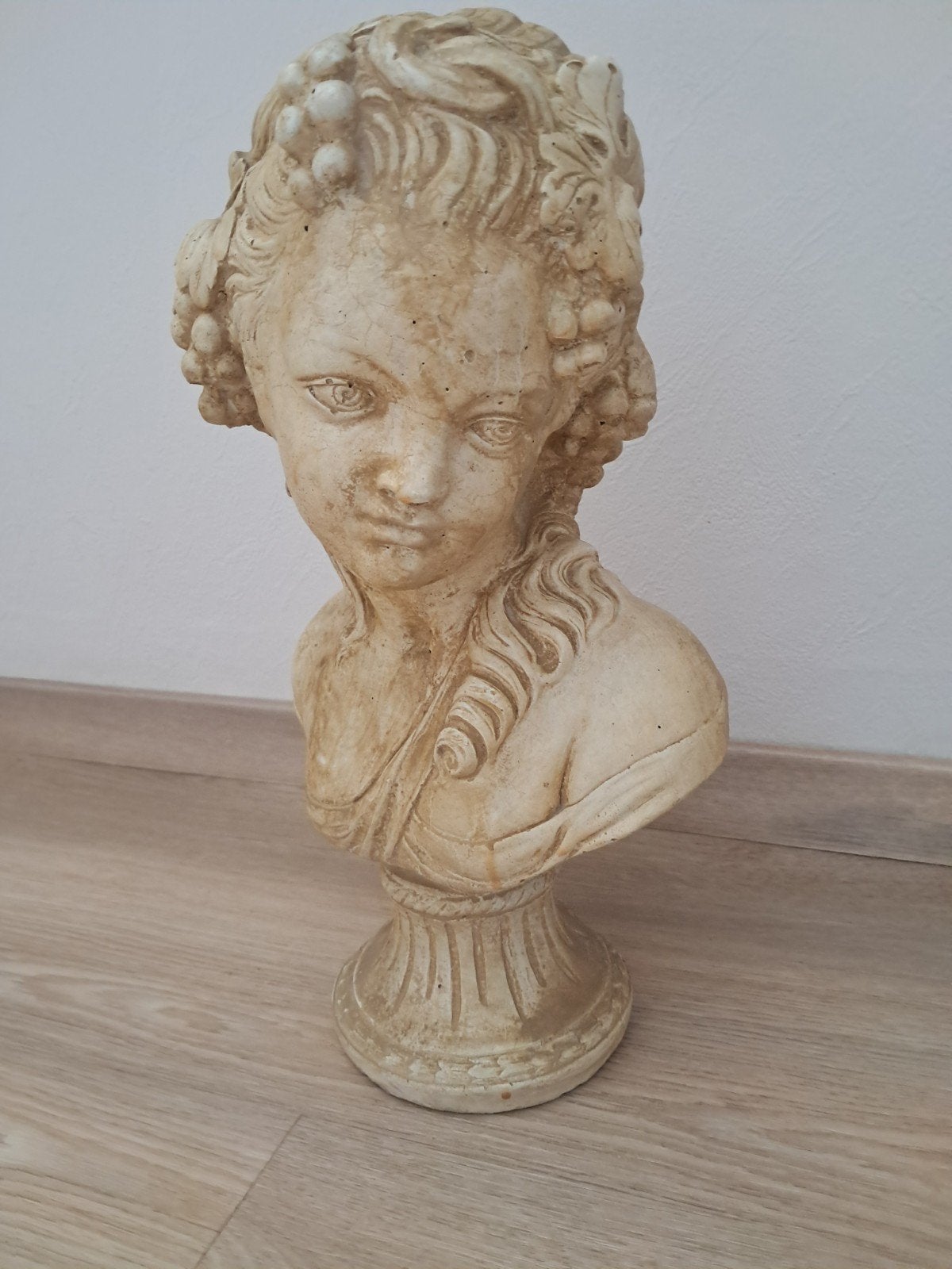 Mooi zwaar beeld., Antiek en Kunst, Kunst | Beelden en Houtsnijwerken, Ophalen, Beeld