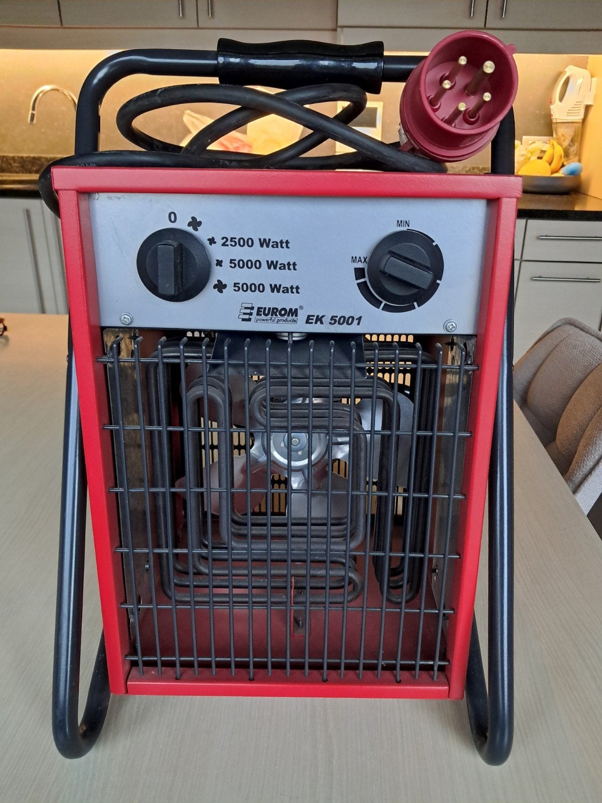 Elektrische werkplaatskachel 5kW, Ophalen