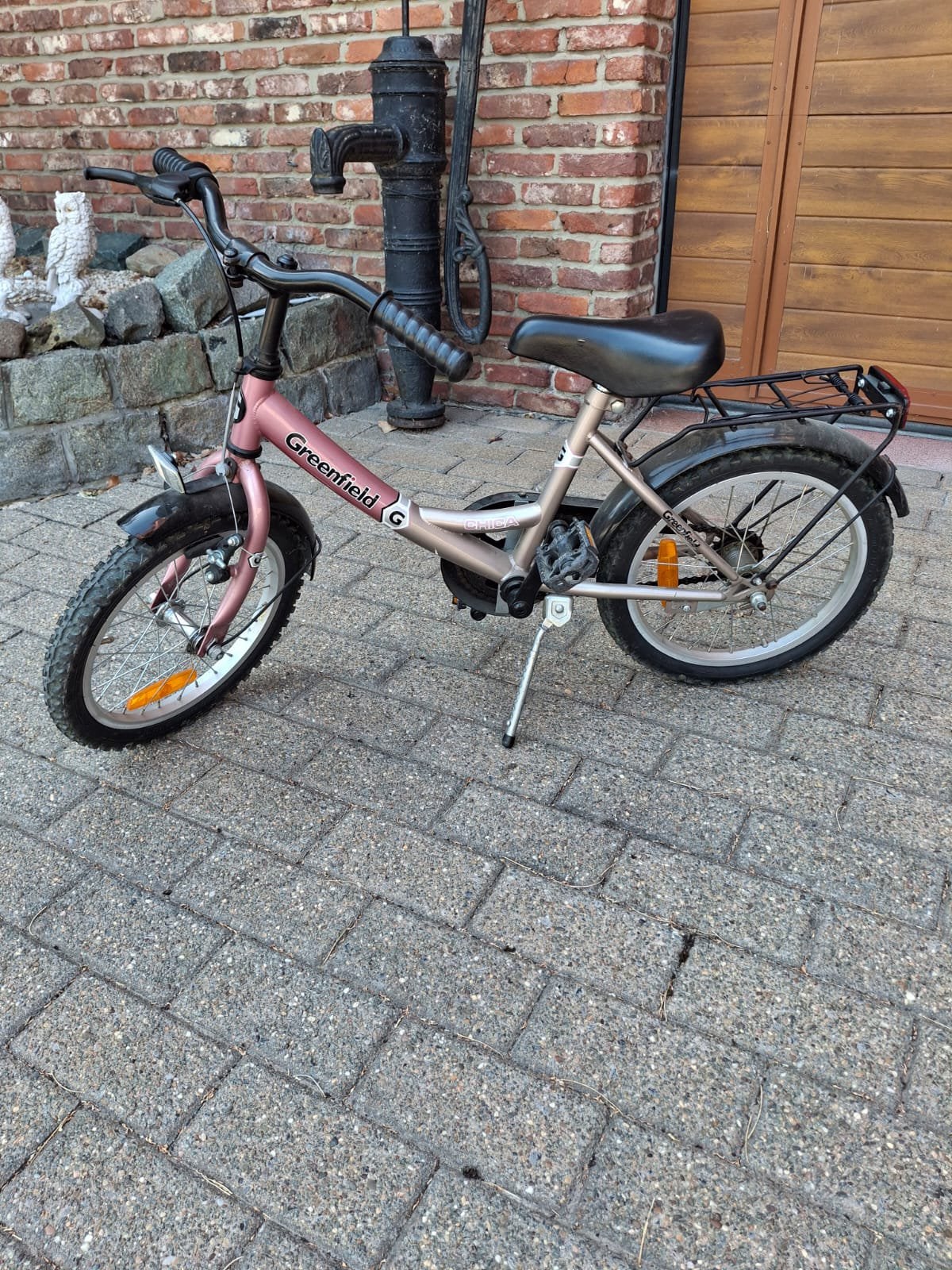 Kinderfiets, Ophalen, Zo goed als nieuw