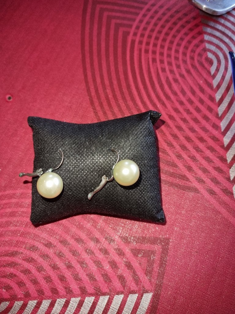 nr 12 oorbellen, Handtassen en Accessoires, Oorbellen, Hangers, Wit, Nieuw, Ophalen of Verzenden