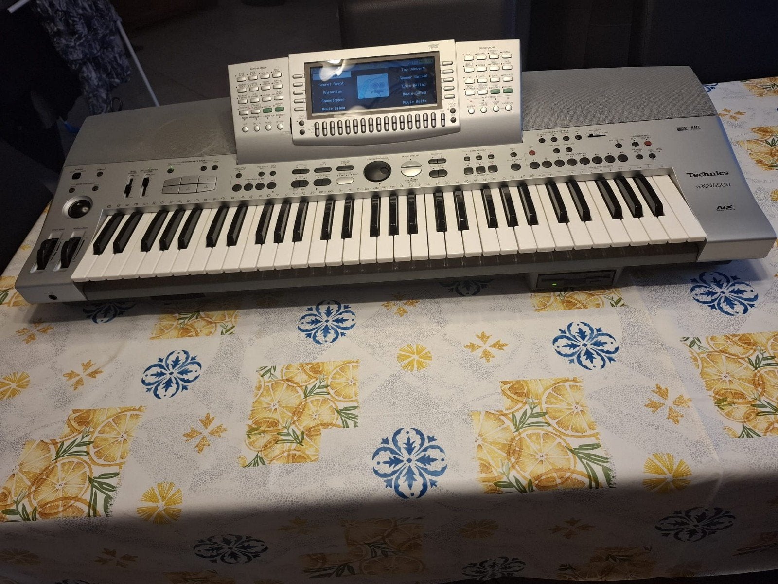 Technics SX-KN6500 met uniek SY-EW01EX Expansion Board, Ophalen, Technics