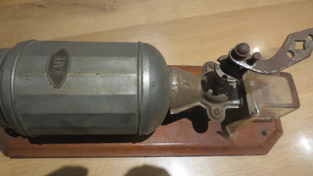 oude wand koffiemaal apperaat, Ophalen of Verzenden