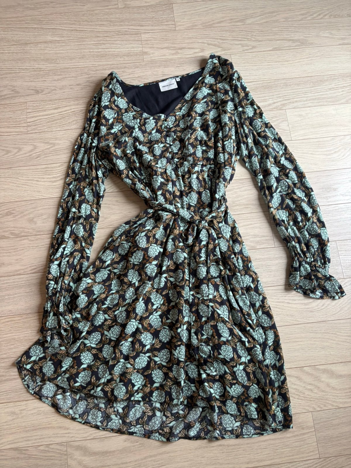 Gebloemd kleed Fabienne Chapot, Kleding | Dames, Jurken, Overige kleuren, Verzenden, Maat 42/44 (L), Gedragen