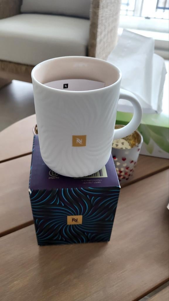Nespresso Festive Mok *Nieuw, in doos* 2st/€30, Tuin en Terras, Ophalen of Verzenden