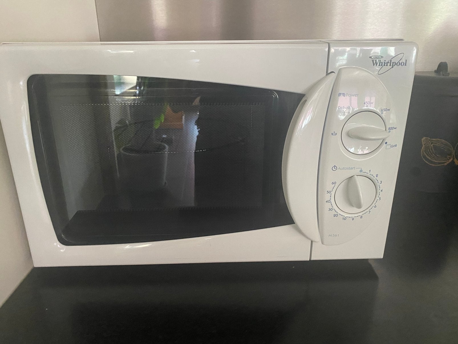 Whirlpool microgolfoven, Elektronische apparatuur, Microgolfovens, Ophalen, Zo goed als nieuw, Microgolfoven