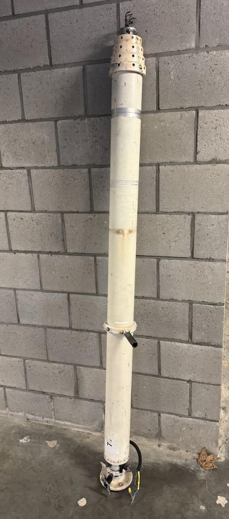 telescopische mast pneumatisch Clark PT 4,5" hoogte 6,7m, Telecommunicatie, Antennes en Masten, Ophalen, Mast