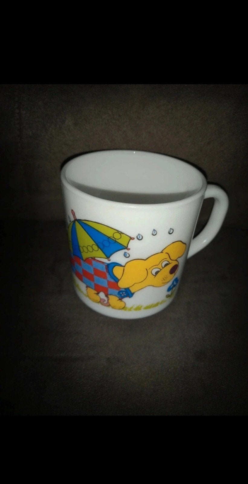 tasse arcopal chien saucisse vintage, Enlèvement ou Envoi, Vintage