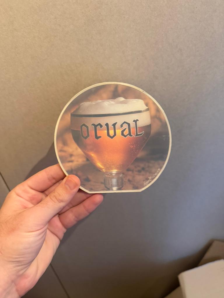 Porte sous bock Orval, Collections, Enlèvement, Comme neuf, Autres types, Autres marques