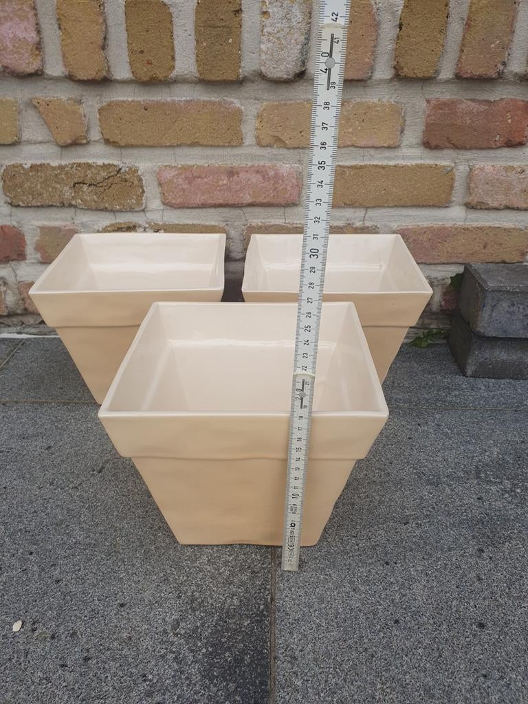 Allerlei stenen bloempotten voor binnen, Tuin en Terras, Bloempotten, Binnen, Ophalen