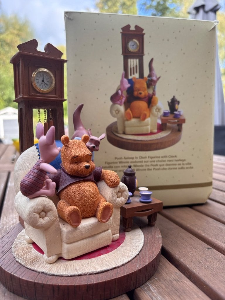 Disney: Wake-Up sleepyhead its time for tea, Enlèvement ou Envoi, Winnie l'Ourson ou amis, Statue ou Figurine